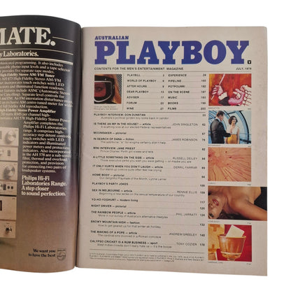 Australian Playboy Magazine July 1979 Kate Buckland / Lynette Larner