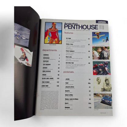 Australian Penthouse Magazine - Black Label August 1999 EXCELLENT