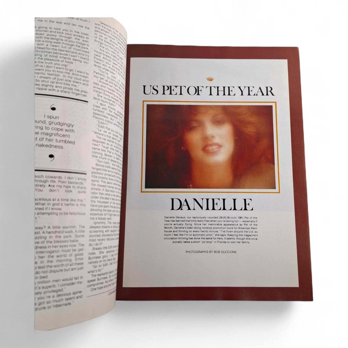 AUSTRALIAN PENTHOUSE January 1982 Vol. 3 No. 4 Men's Magazine Danielle Deneux