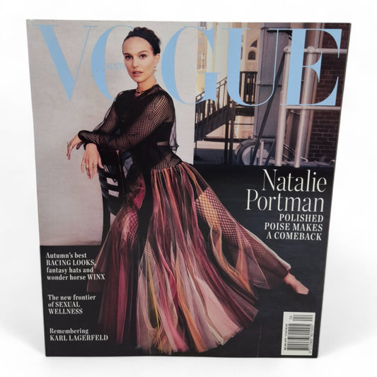 VOGUE AUSTRALIA Magazine - April 2019 - Natalia Portman Cover