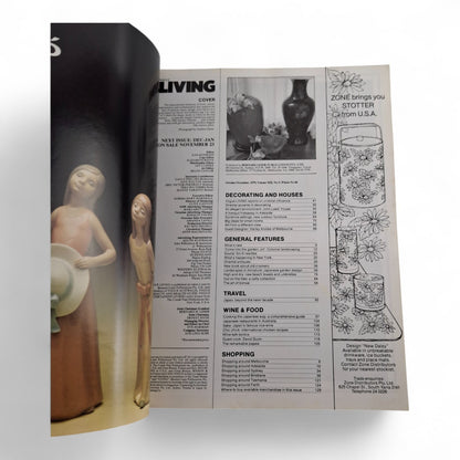 Vintage Vogue Living Australian Magazine - No. 5 1978