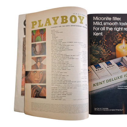 PLAYBOY Magazine US January 1973 - with Miki Garcia centrefold