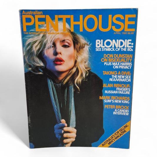 Australian Penthouse Magazine - April 1980 Deborah Harry Blondie