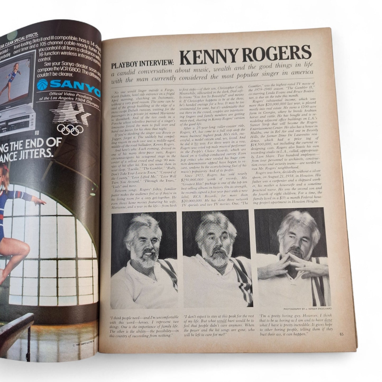 Playboy Magazine November 1983 Marjorie Wallace Verónica Gamba