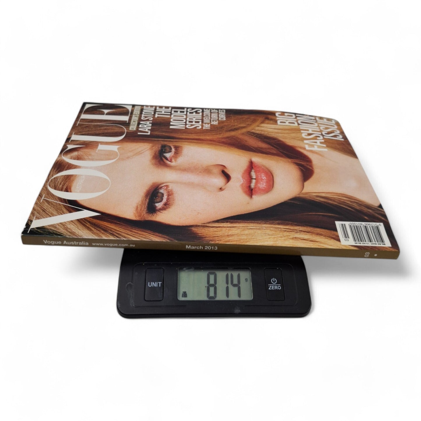 Vogue Australia Magazine - March 2013 Collector's Edition Lara Stone Cover