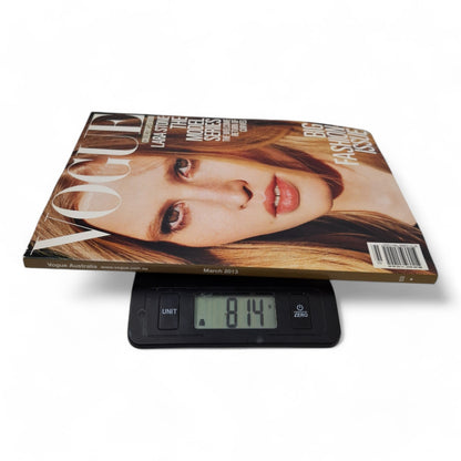 Vogue Australia Magazine - March 2013 Collector's Edition Lara Stone Cover