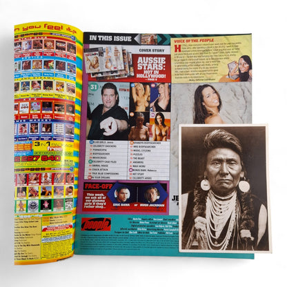 Australian People Magazine May 2006 Poppy Montgomery Jennifa