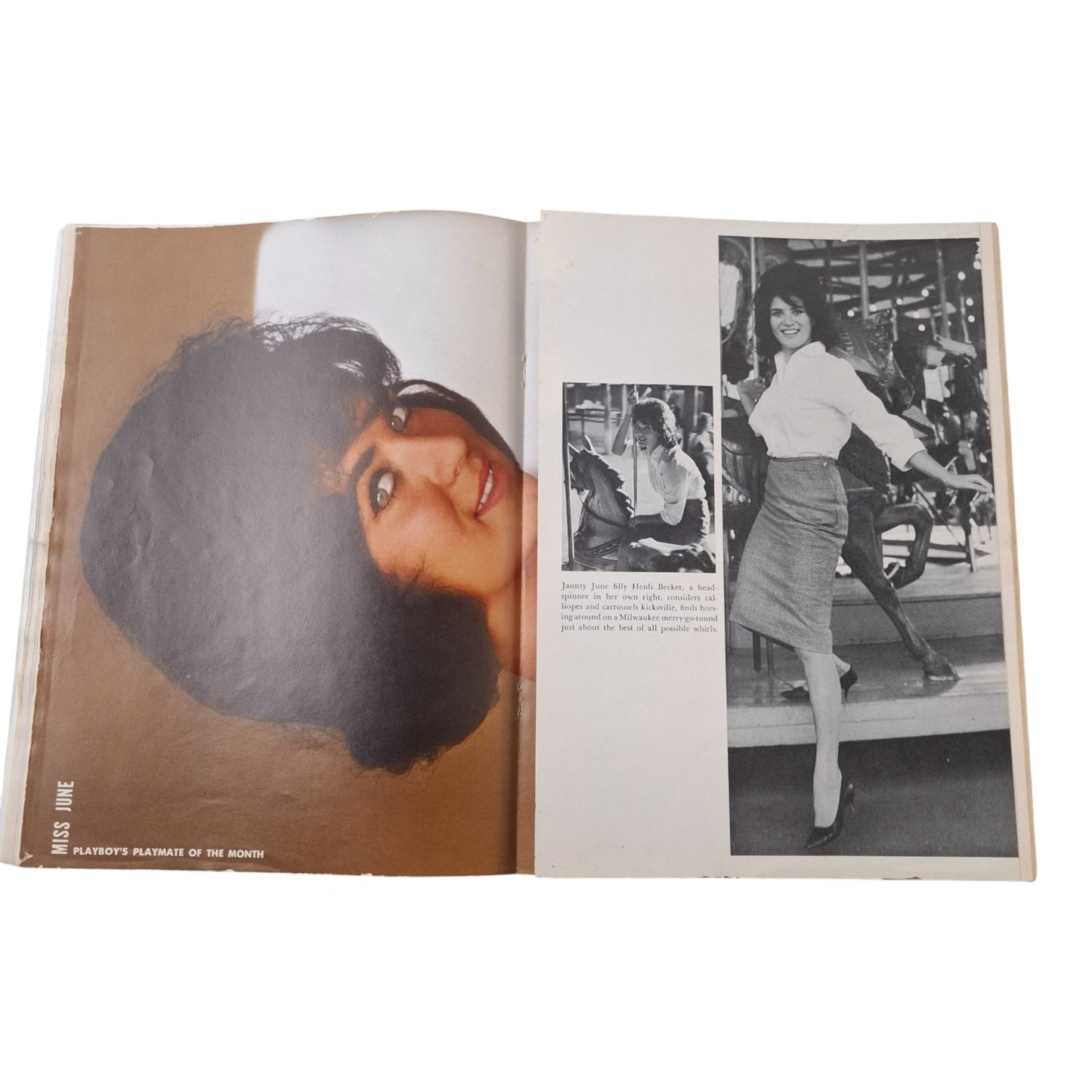 PLAYBOY Magazine June 1961 Heidi Becker