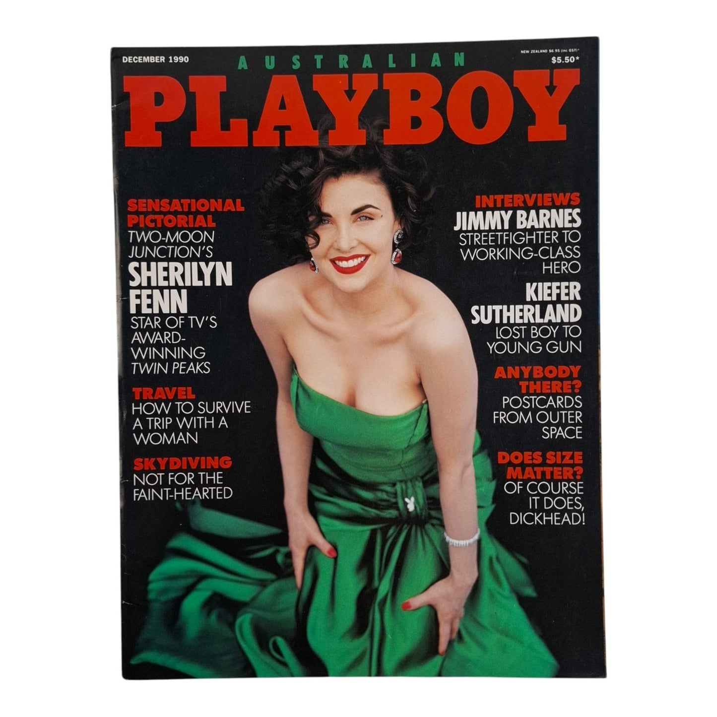 Australian Playboy Magazine December 1990 Sherilyn Fenn / Niki Ioannou