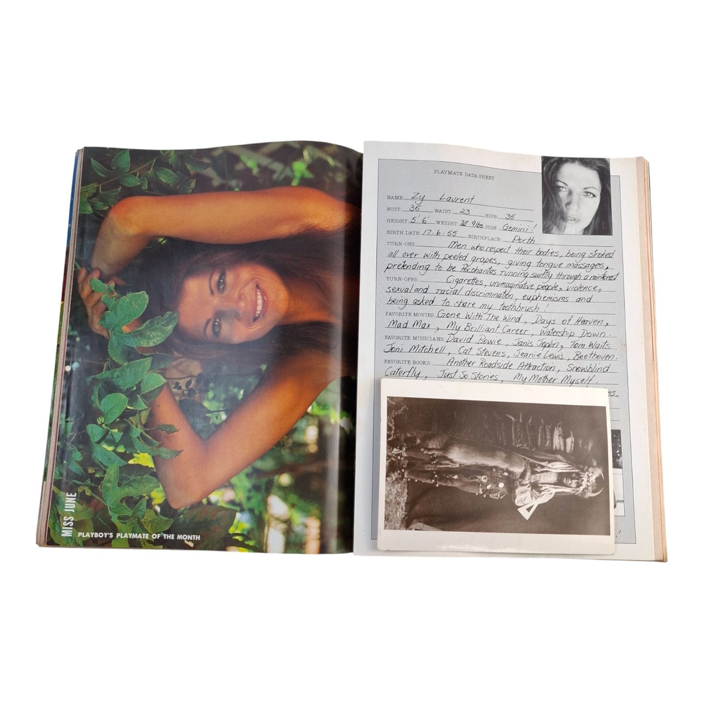 AUSTRALIAN PLAYBOY Magazine June 1980 Zy Laurent / Harry Butler