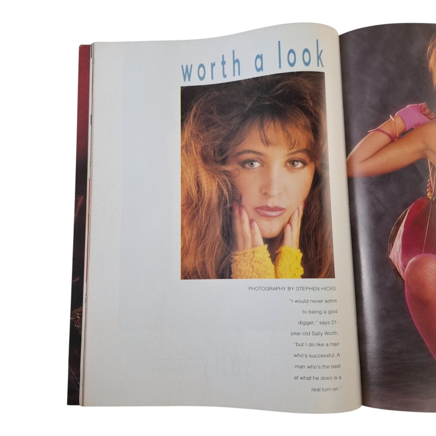 AUSTRALIAN PENTHOUSE Magazine August 1992 Sally Worth / Fairlie Arrow