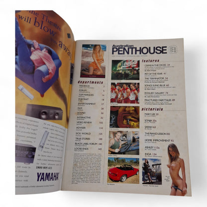 AUSTRALIAN PENTHOUSE Men's Magazine Black Label July 1998