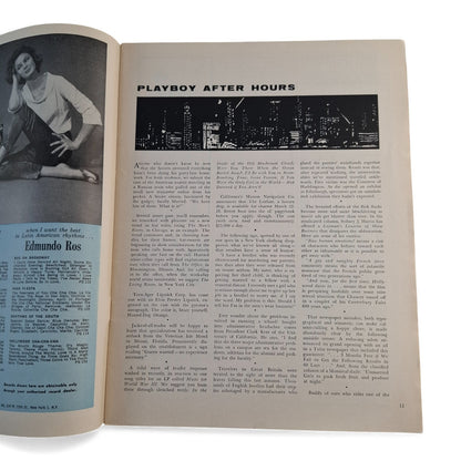 Playboy Magazine March 1959 Audrey Daston