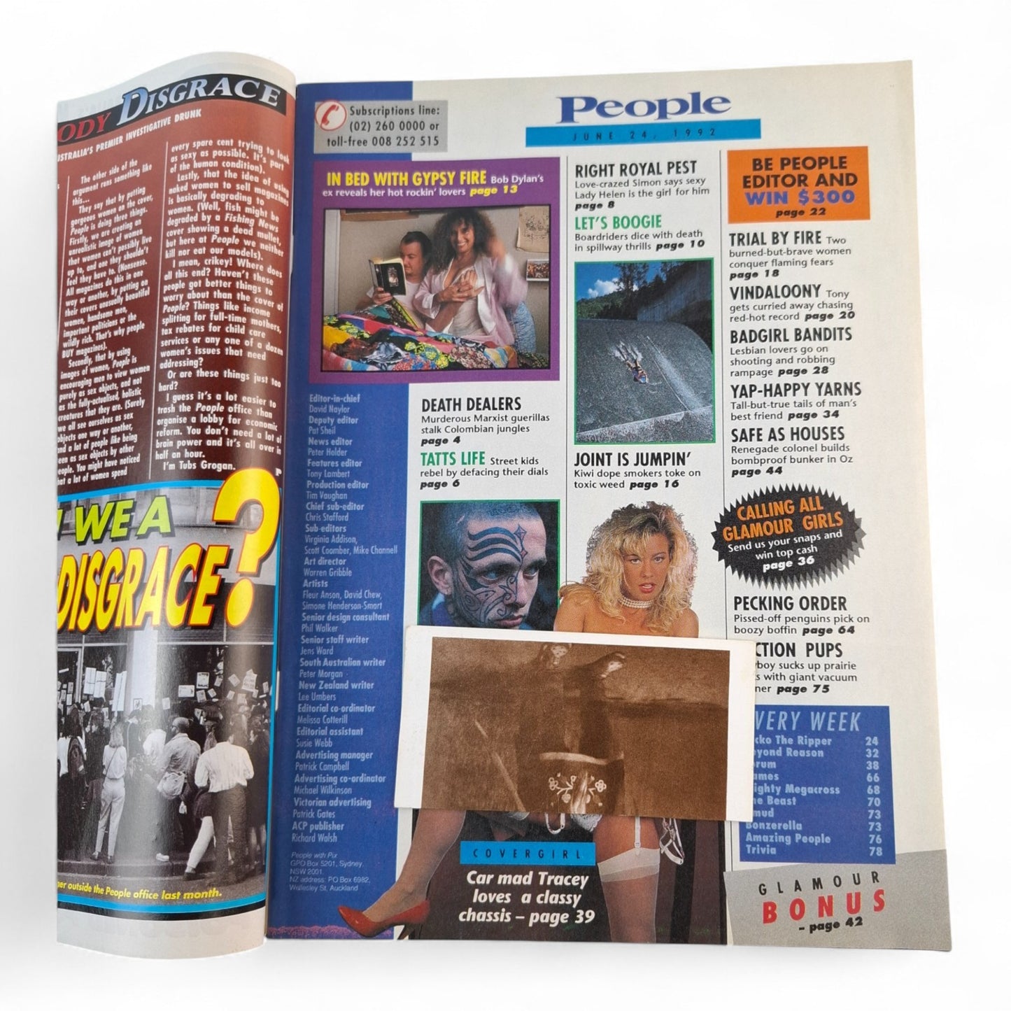 Australian People Magazine June 1992 Tracey Coleman