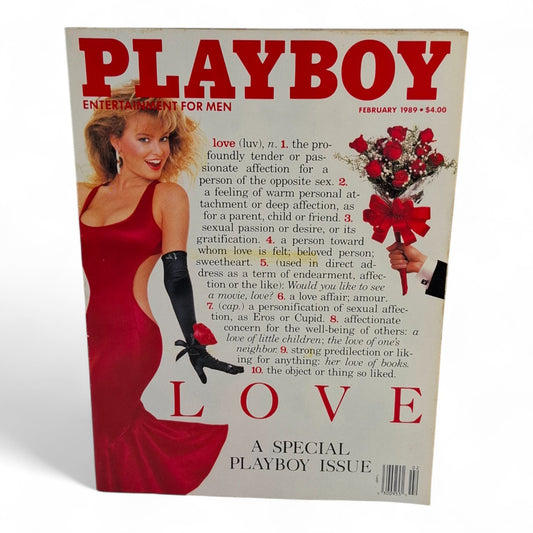 PLAYBOY MAGAZINE February 1989 Michelle Smith Simone Eden