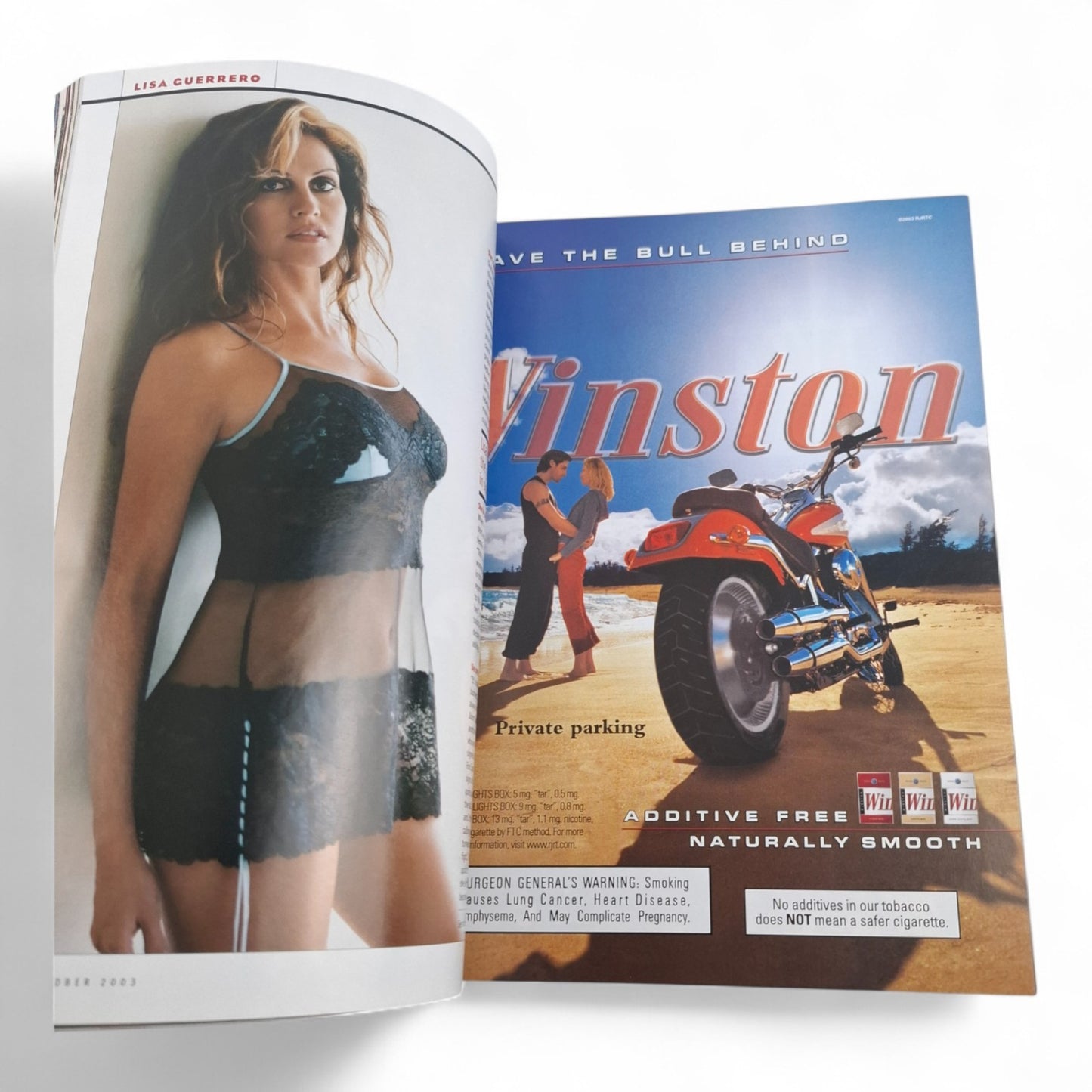 FHM Magazine October 2003 - Jenny McCarthy is Back / Lisa Guerrero Exclusive