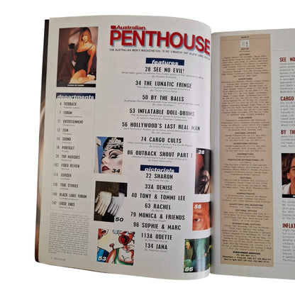 Australian Penthouse Magazine - March 1997 Jana Schneider