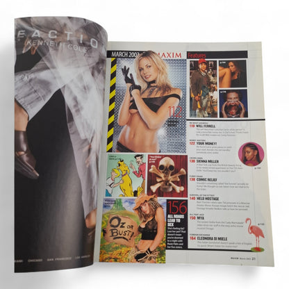 MAXIM Magazine March 2003 Brooke Burns #63
