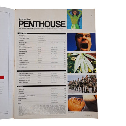 Australian Penthouse Magazine July 1994 Sabrina Allan / Tygerr