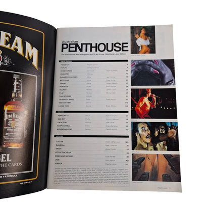 AUSTRALIAN PENTHOUSE Men's Magazine Black Label June 1994 Kristi
