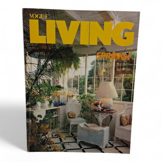 Vintage Vogue Living Australia Magazine - No. 5 October November 1980