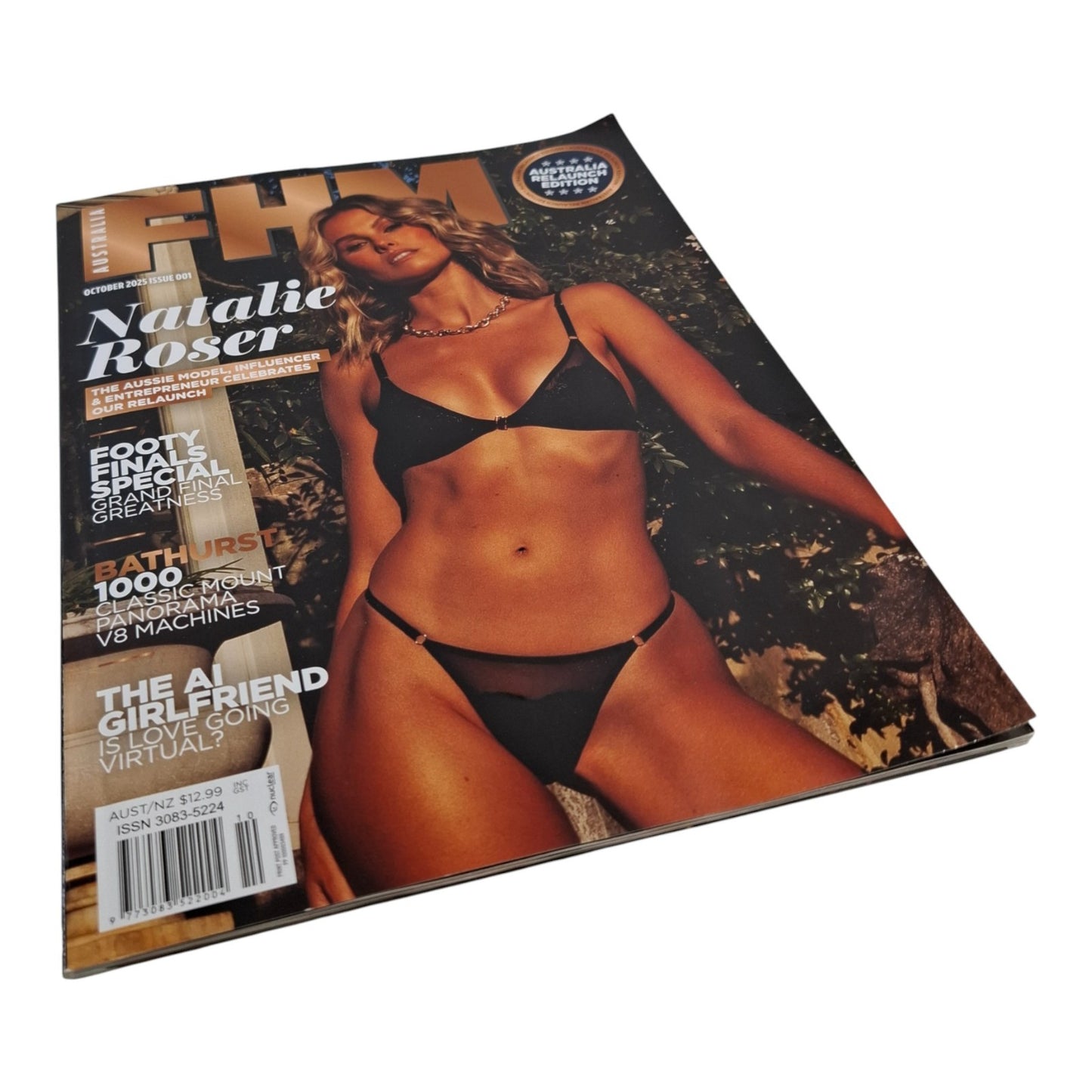 FHM For Him Magazine Australia Magazine October 2025 Natalie Roser Issue 1