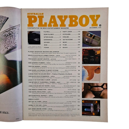 Australian Playboy Magazine December 1979 Angela van Nierop  / Angela McCartney