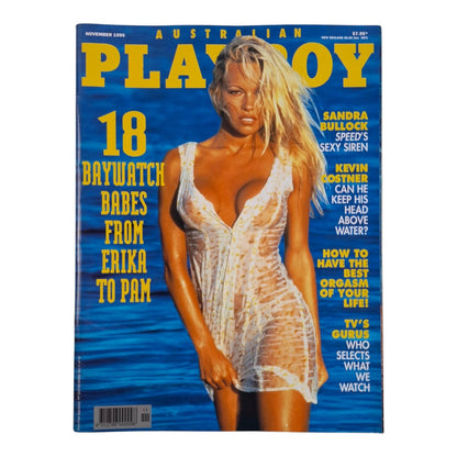 Australian Playboy Magazine November 1995 Pamela Anderson / Danelle Folta