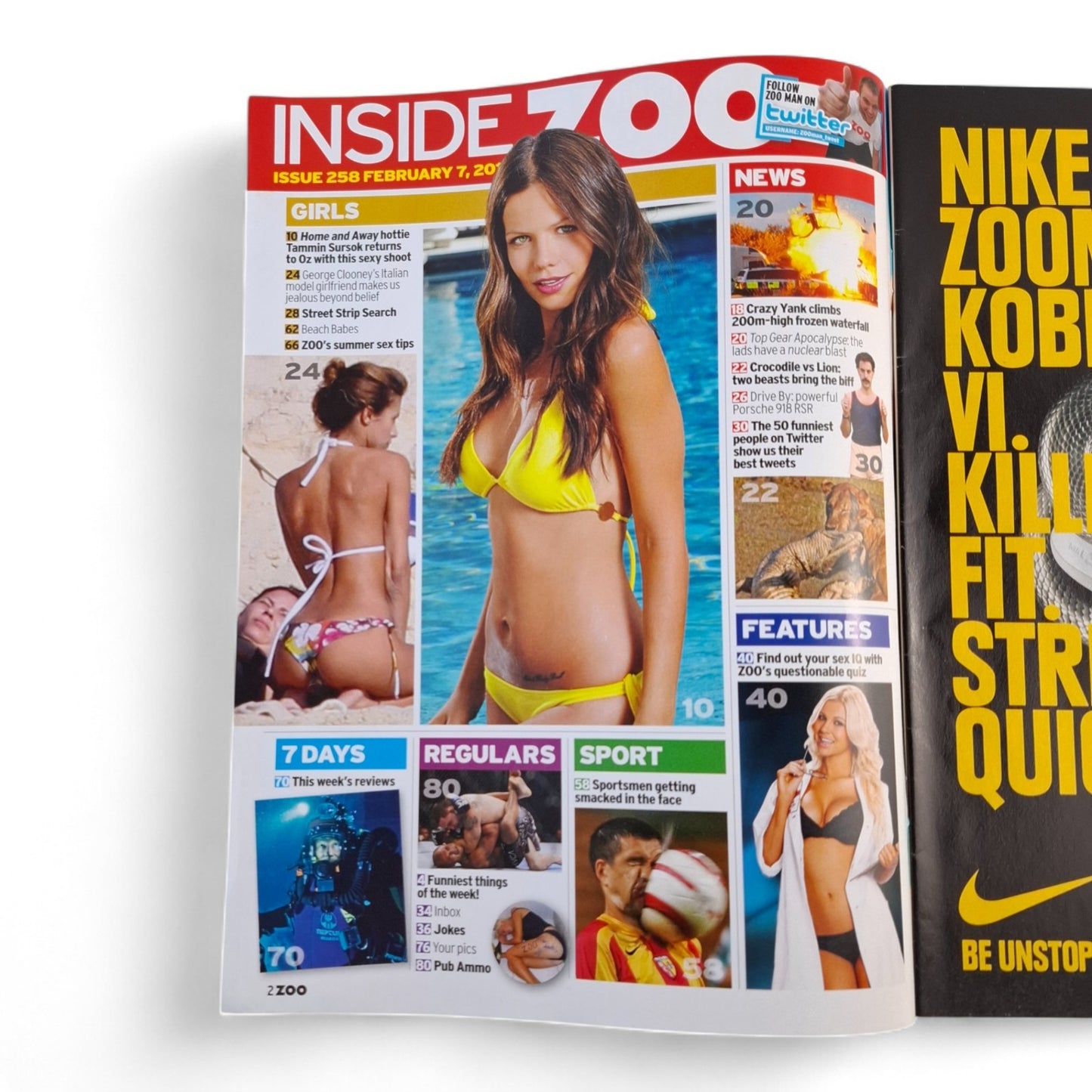 ZOO Weekly Magazine Australia #258 February 2011 Tammin Sursok