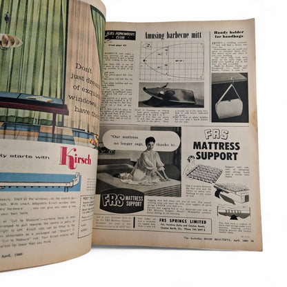 Australian Home Beautiful Magazine - April 1960
