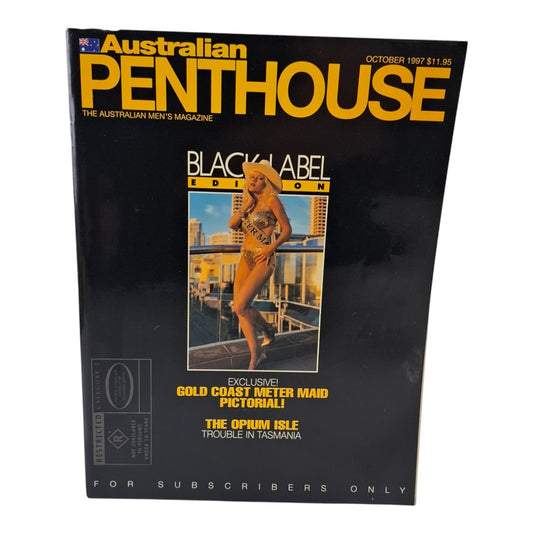 AUSTRALIAN PENTHOUSE Men's Magazine October 1997 Emese Petrovic / Marina