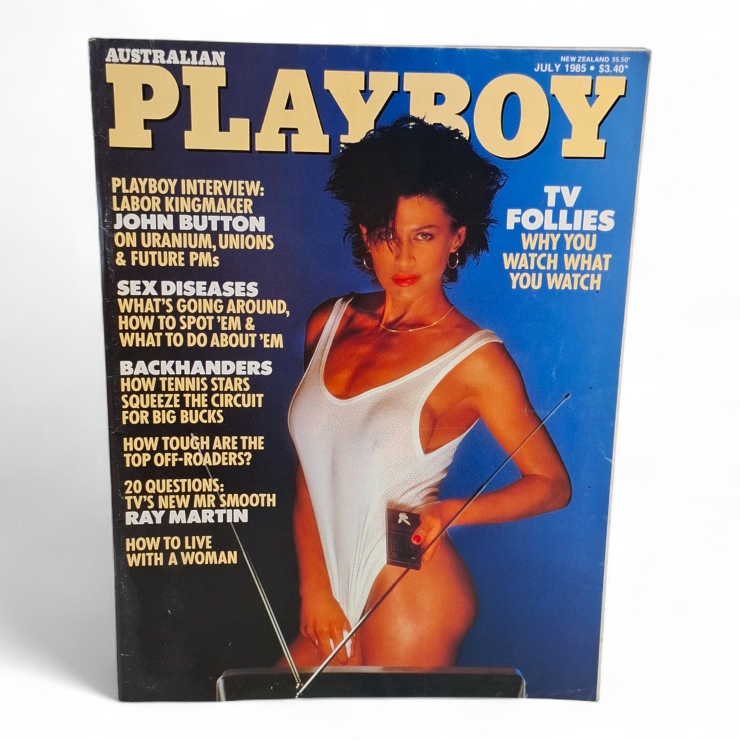 Australian Playboy Magazine July 1985 Maggie Ferguson Britta Hope