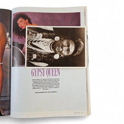 Australian Penthouse Magazine - Limited Edition January 1990 Loree Lopez