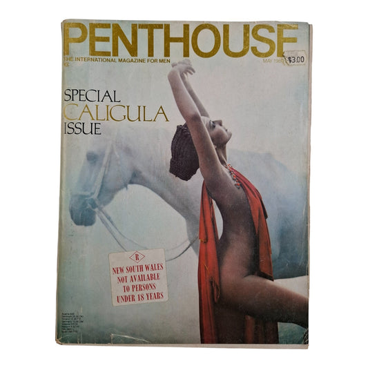 PENTHOUSE Magazine May 1980 Mirella Dangelo in Caligula / Monika Kaelin