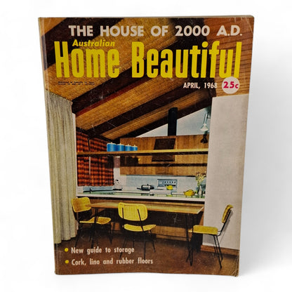 Australian Home Beautiful - April 1968 - Magazine