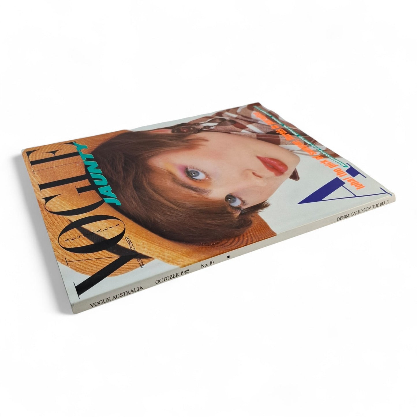 Vogue Australia Magazine  - October 1985 Alexa Singer