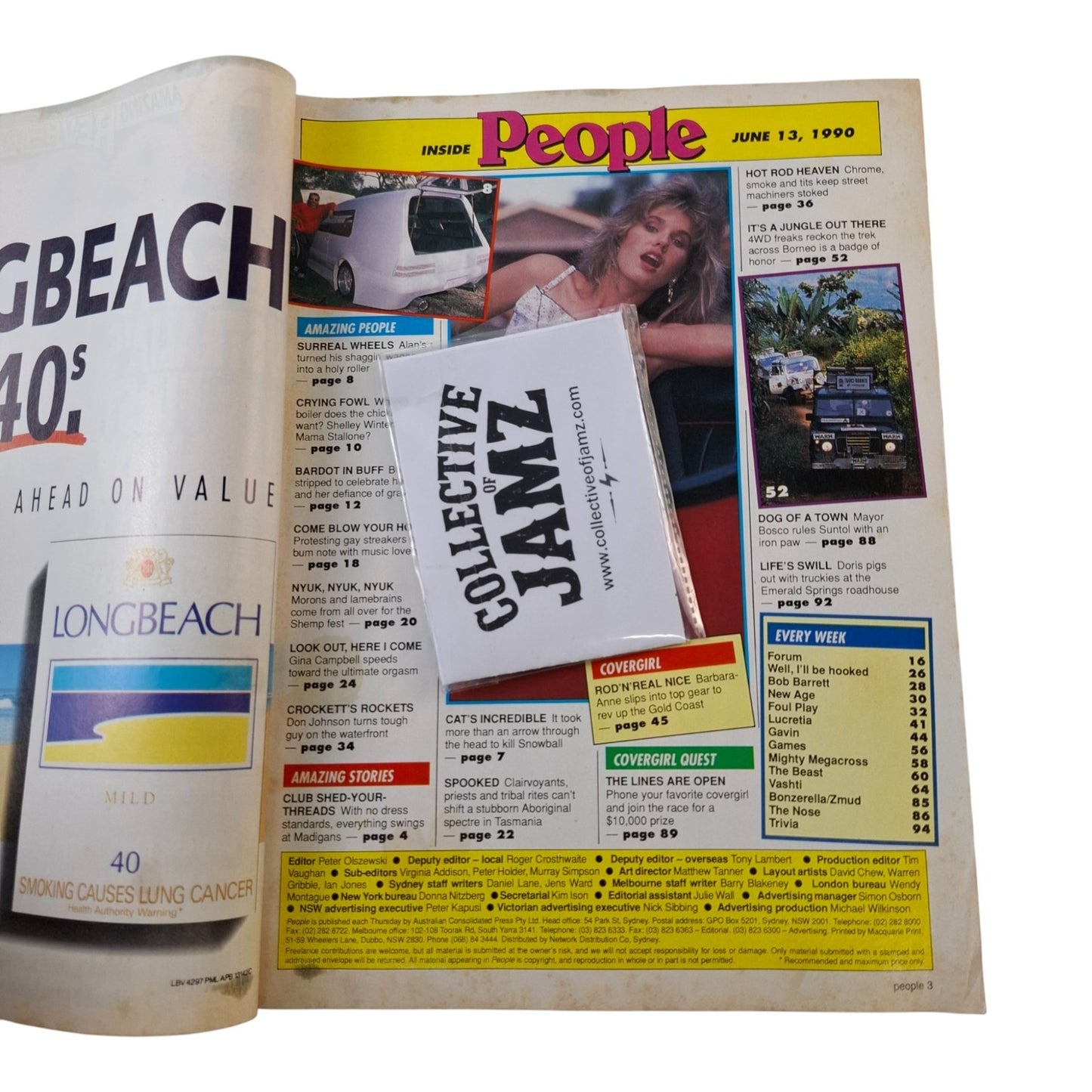 People Magazine Australia June 1990 Barbara-Anne Cliff