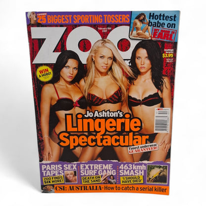 ZOO Weekly Magazine Australia #51 February 2007 Jo Ashton