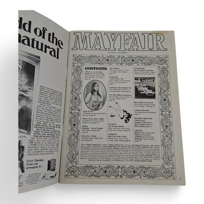Vintage Mayfair Magazine Vol. 5 No. 2 February 1970 Playboy