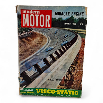 Modern Motor Magazine March 1956 Mercedes Fangio / Moss