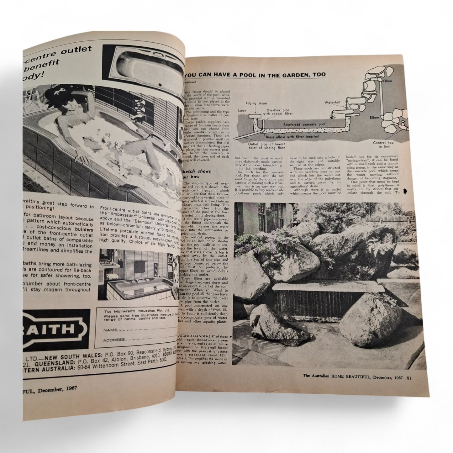 Australian Home Beautiful - December 1967 - Magazine