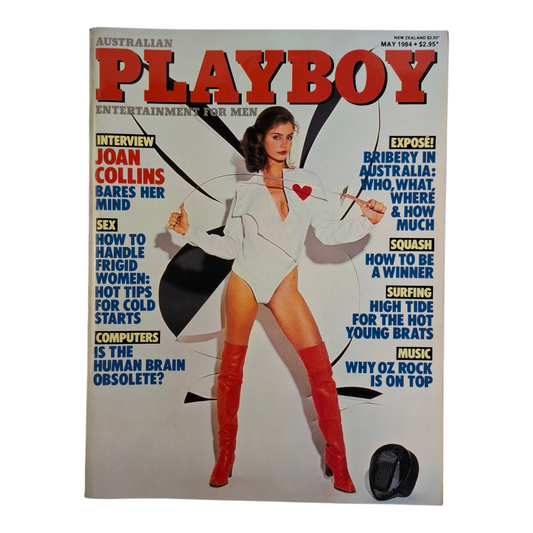 Australian PLAYBOY Magazine May 1984 Natalie Hinds / Margaret Bailey