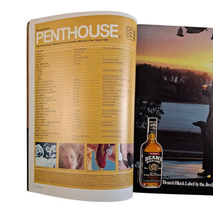 Australian Penthouse Magazine April 1982 Tracey Wallace / Caroline Reynald