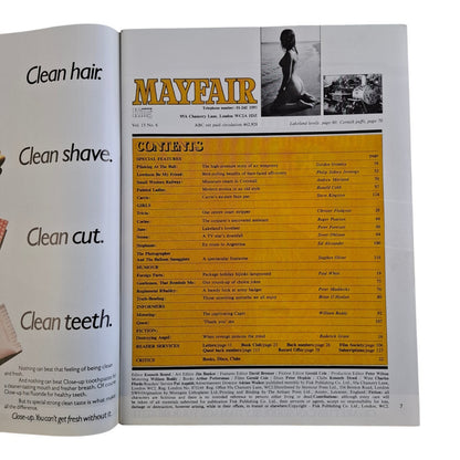 Mayfair Magazine Vol. 13 No. 6 June 1978 Tricia Wilson / Jane Hazeldene