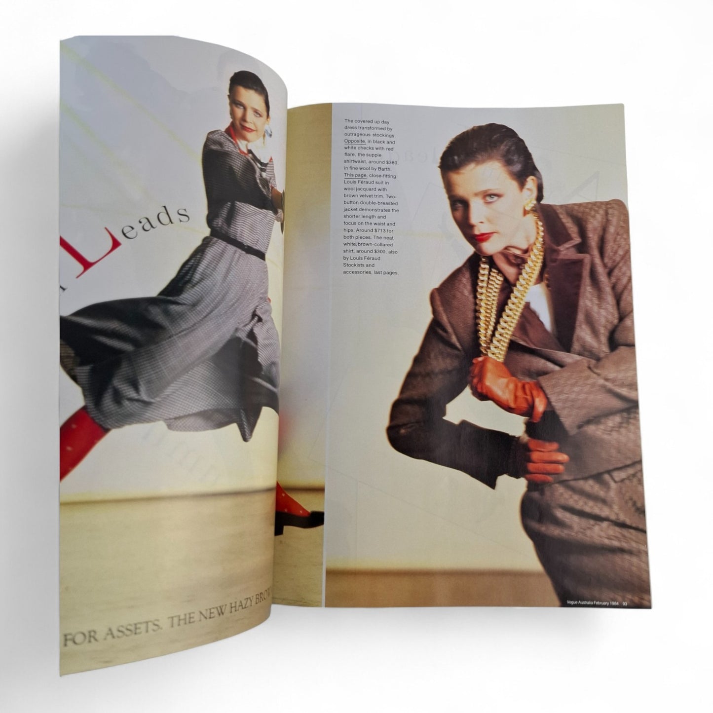 Vogue Australia - February 1984 - Glen Tetley, Molissa Fenley, Suzie W. Maeder