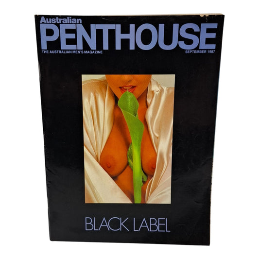 Australian Penthouse Magazine - Black Edition September 1987 Lisa Mandoki