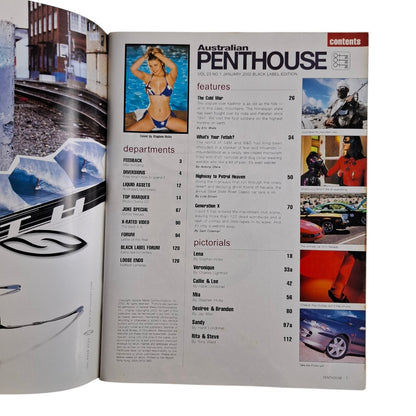 Australian Penthouse Magazine January 2002 Mia / Veronique