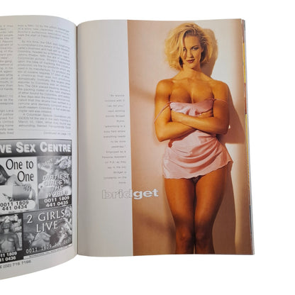 Australian Penthouse Magazine March 1996 Bridget Burns / Courtney Behn
