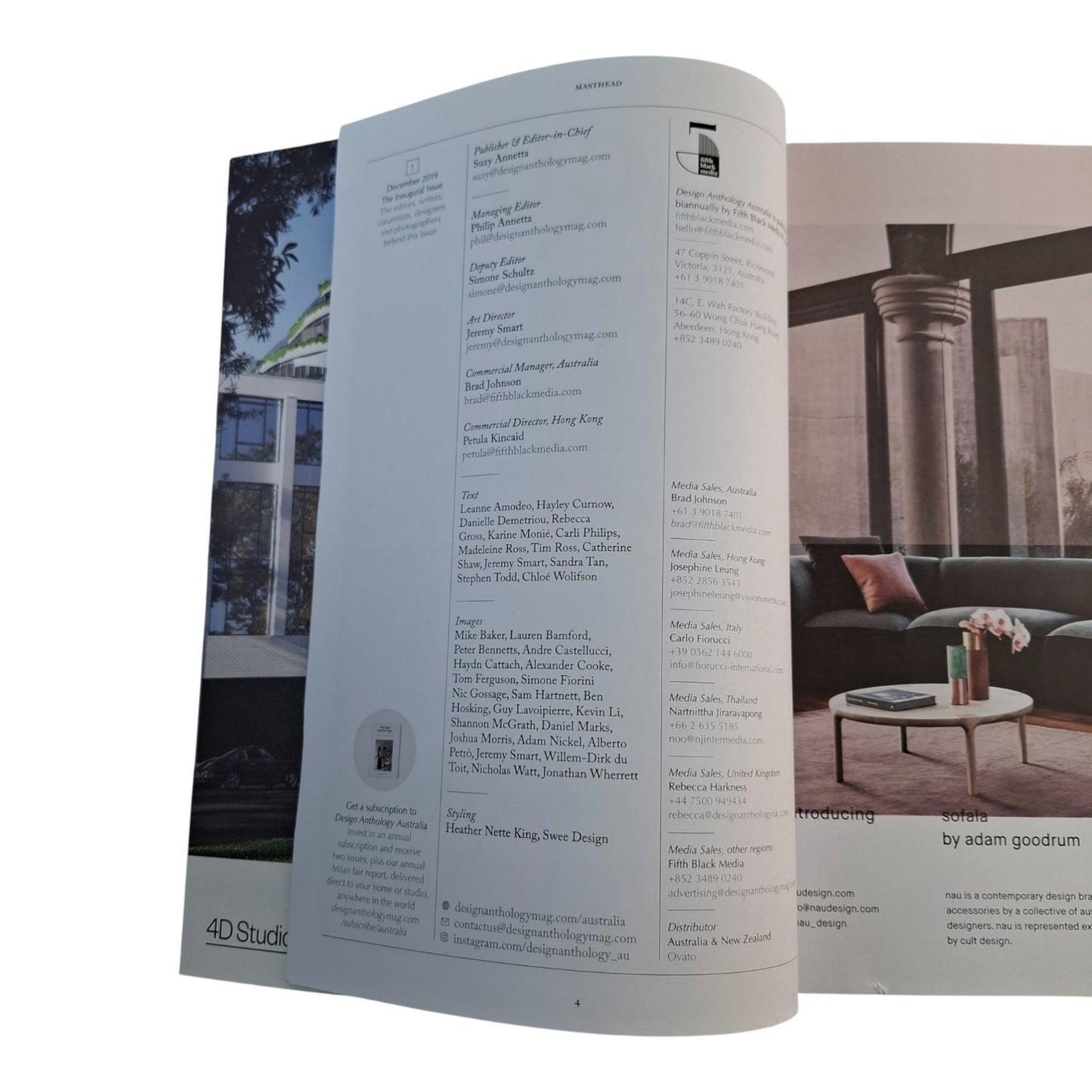 Design Anthology Australia First Edition Issue 1 Magazine