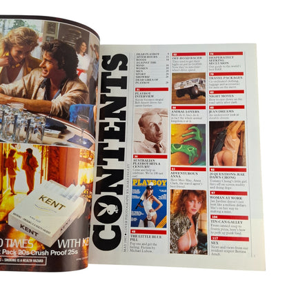 Australian Playboy Magazine May 1987 Special 100th Issue, Anna Clark, Bob Ansett